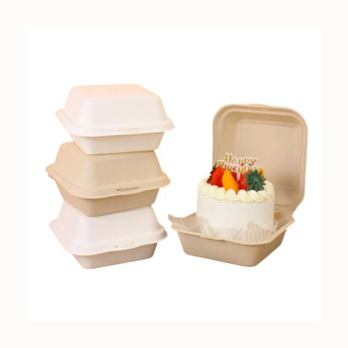 Bento Box (White/Brown)