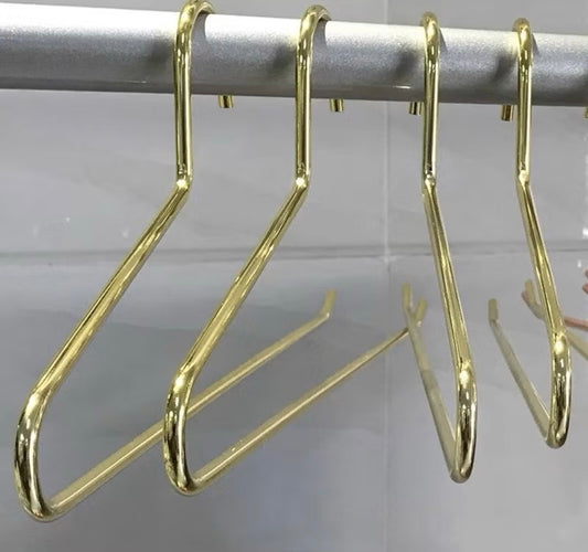 Gold Brass Scandinavian Stainless Steel Anti-rust Minimalist Z Hanger