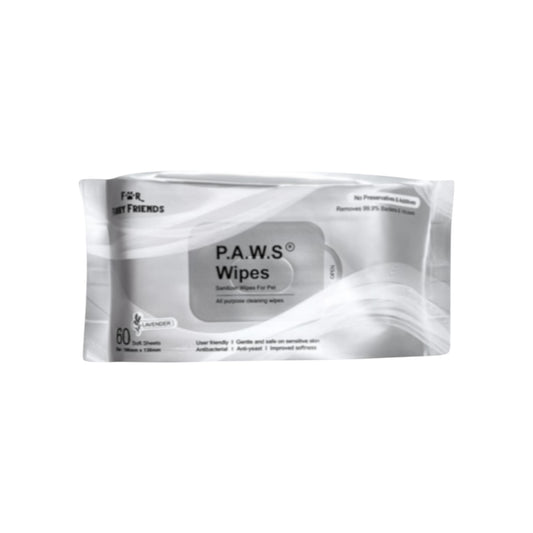 (P.A.W.S) Pet's Activated Water Sanitizer Wipes (Flea & Tick)